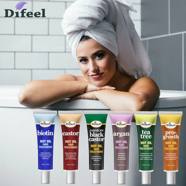 Difeel Hot Oil Hair Treatment 1.5 oz
