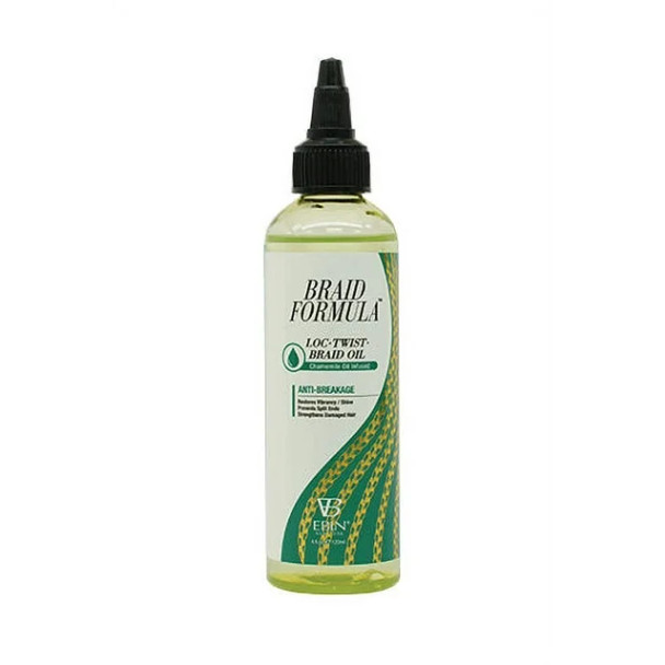 Ebin Braid Formula Loc-Twist Braid Oil Chamomile infused Anti-Breakage 4 oz