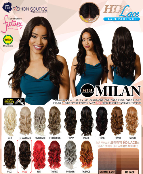 HDL Milan Lace Part Wig