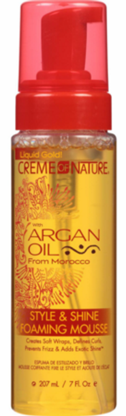 Creme of Nature- Argan Oil- Foaming Mousse 7oz