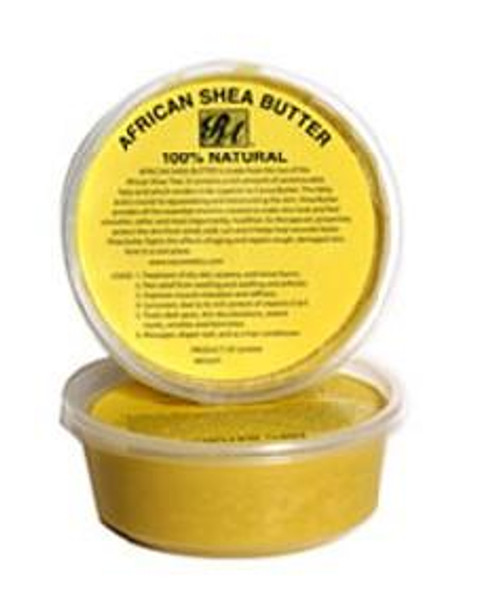 RA COSMETICS 100% NATURAL AFRICAN SHEA BUTTER SOLID 8oz