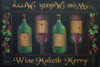 Wine Maketh Merry Floorcloth packet - Patricia Rawlinson