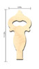 Rustic Cottage Key - Head Only Embellishment - 1 1/2in.