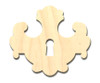 Windsor Keyhole Embellishment - 1 7/8"