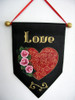 Love Heart Rose Banner - E-Packet- Jeanne Bobish