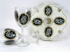 Cameo Rose Glasses and Caddy - E-Packet - Jeanne Bobish