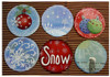 Six Winter Round Ornaments - E-Packet - Betty Bowers