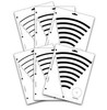 Banding Stencil A & B set of 6