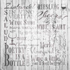 Wine Background Word Stencil  - 14" x 14" - STCL231_2 - by StudioR12