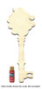 Jolly Santa Key Surface - 18 1/2" x 7 1/8"