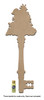 Harvest Time Pumpkin Key Surface - 28 1/2" x 9 7/8"