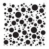 Random Dots Mini Pattern Stencil - 4" x 4"