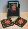 Rose Coaster Set - E-Packet - Lonna Lamb