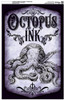 Antique Apothecary Label - Collage Papers - Octopus Ink - 10.5" x 16.25"