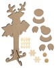 North Pole Rudolph Surface and Embellishment Set