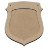 Shield Ornament Plaque with Overlay - 6"