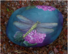 Dragonfly Rock or Coasters - E-Packet - Wendy Fahey