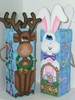 Reindeer and Bunny Wine Boxes - E-Packet - Jeanne Bobish