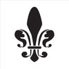 Royal Fleur De Lis Art Stencil - 15"