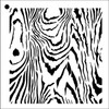 Old Wood Grain - Repeatable Pattern Stencil - 12" x 12"