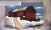 Reeves' Barn In Winter - E-Packet - Barbara Franzreb-Bunsey