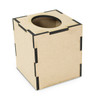 Simple Square Tissue Box - 5in