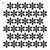 Daisy Pattern Stencil - 9" X 9"