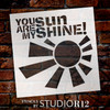 Sunshine Word Stencil - 9" x 9"