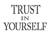 Trust in Yourself - Word Stencil - 11" x 8" - STCL1138_1