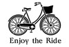 Enjoy the Ride - Word Art Stencil - 13" x 9" - STCL1176_1