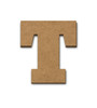 Wood Letter Surface - T - 12" x 10 3/4"