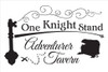 One Knight Stand - Art Stencil - 13.5" x 9" - STCL1248_1