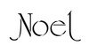 Noel - Elegant Deco - Word Stencil - 15" x 9" - STCL1390_3 by StudioR12