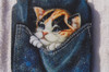 Calico Kitten In Pocket - E-Packet - Karen Hubbard
