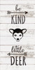 Be Kind Little Deer - Tall Woodland - Word Art Stencil - 11" x 22" - STCL1764_4 - by StudioR12