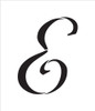 Graceful Monogram Stencil - E - 10" - STCL1905_4 - by StudioR12