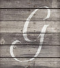 Graceful Monogram Stencil - G - 12" - STCL1907_5 - by StudioR12