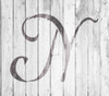 Graceful Monogram Stencil - N - 15" - STCL1914_6 - by StudioR12