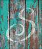 Graceful Monogram Stencil - S - 12" - STCL1919_5 - by StudioR12