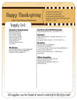Happy Thanksgiving - Pattern Packet - Patricia Rawlinson