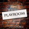 Playroom - Word Stencil - 20" x 5" - STCL2074_3 - by StudioR12