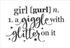 Girl - Defined - Word Stencil - 13" x 9" - STCL1868_2 - by StudioR12