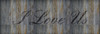 I Love Us - Elegant Script - Word Stencil - 15" x 5" - STCL1867_3 - by StudioR12