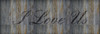 I Love Us - Elegant Script - Word Stencil - 18" x 6" - STCL1867_4 - by StudioR12