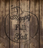 Happy Fall Ya'll - Pumpkin - Word Art Stencil - 9" x 10" - STCL2109_1 - by StudioR12