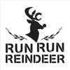 Run Run Reindeer - Word Art Stencil - 11" x 11" - STCL2151_1 - by StudioR12