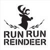 Run Run Reindeer - Word Art Stencil - 15" x 15" - STCL2151_2 - by StudioR12