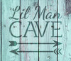 Lil Man Cave - Arrows - Word Art Stencil - 13" x 12" - STCL1838_3 - by StudioR12
