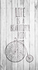 Life Is Beautiful - Old Timey - Word Art Stencil -  6" x 11" - STCL1837_1 - by StudioR12