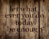 Let Whatever - Traditional - Word Stencil - 7" x 6" - STCL1836_1 - by StudioR12